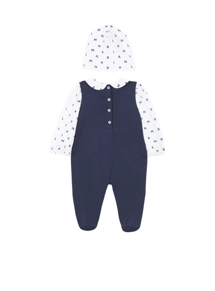 Balmain Baby 19 Months Kids 2piece Set Navy