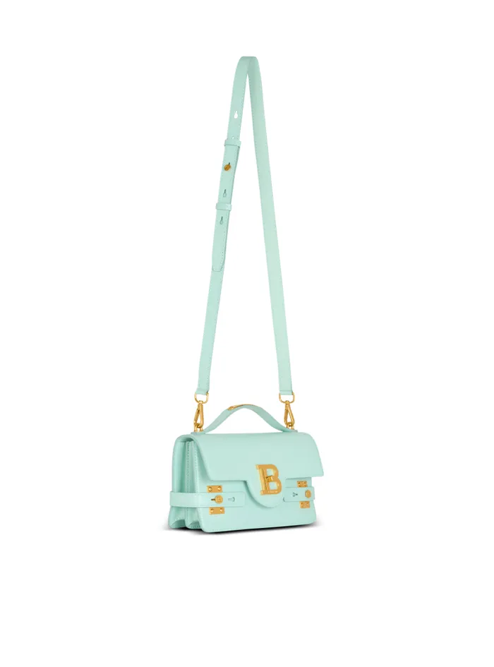 Balmain Crossbody Bags Women BBuzz Shoulder 24 Calfskin Bag Blue