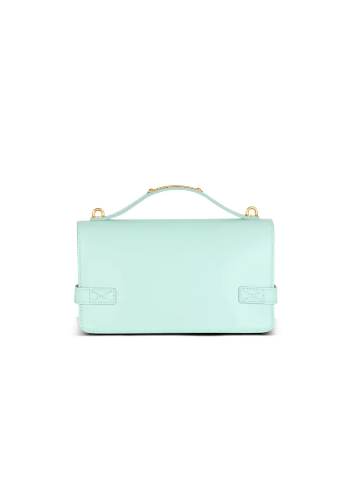Balmain Crossbody Bags Women BBuzz Shoulder 24 Calfskin Bag Blue