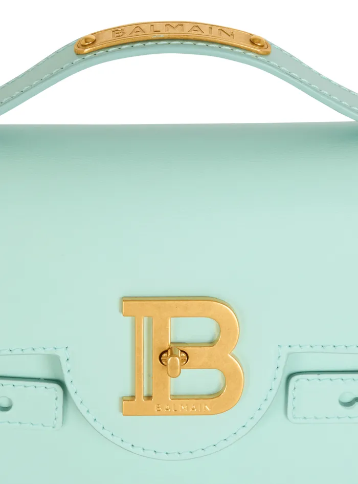 Balmain Crossbody Bags Women BBuzz Shoulder 24 Calfskin Bag Blue