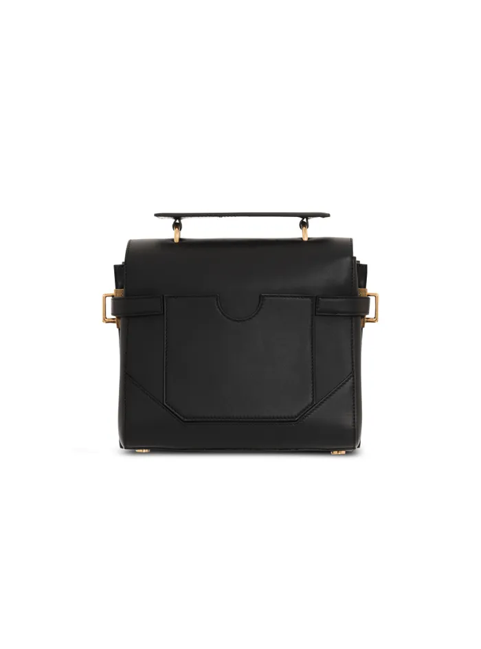 Balmain Crossbody Bags Women Smooth Leather BBuzz 23 Bag Black
