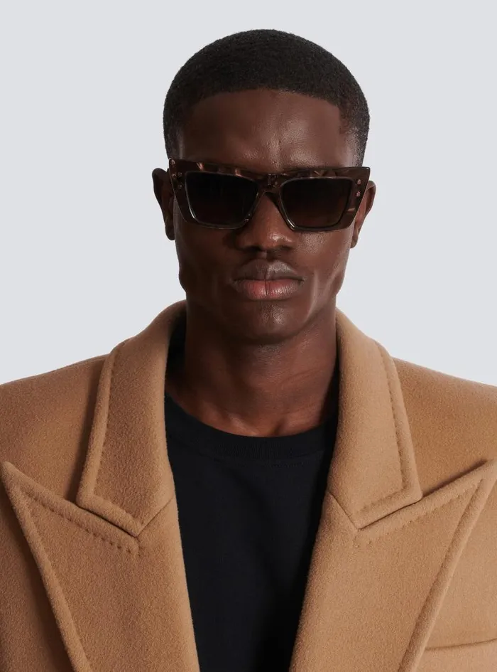 Balmain Eyewear WomenMen BEye Sunglasses Brown