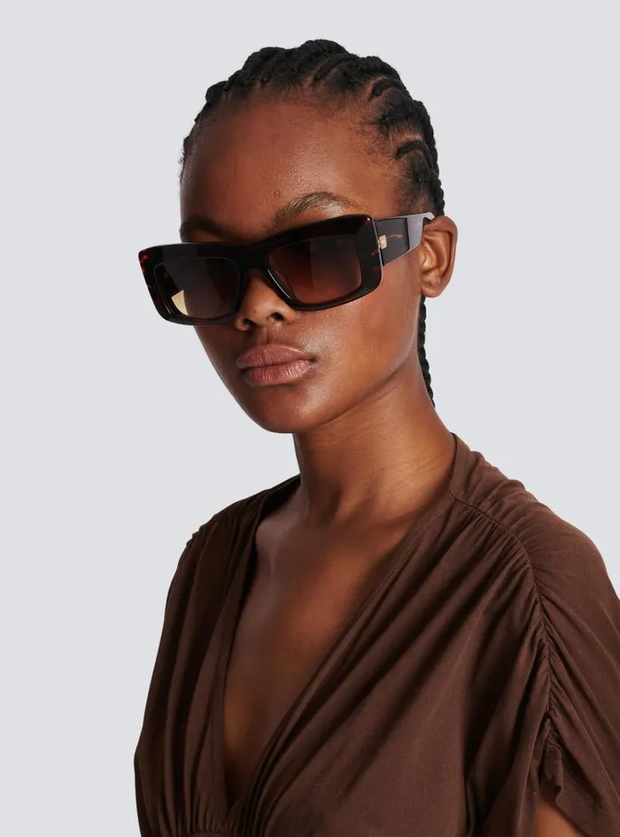 Balmain Eyewear WomenMen Envie Sunglasses Brown
