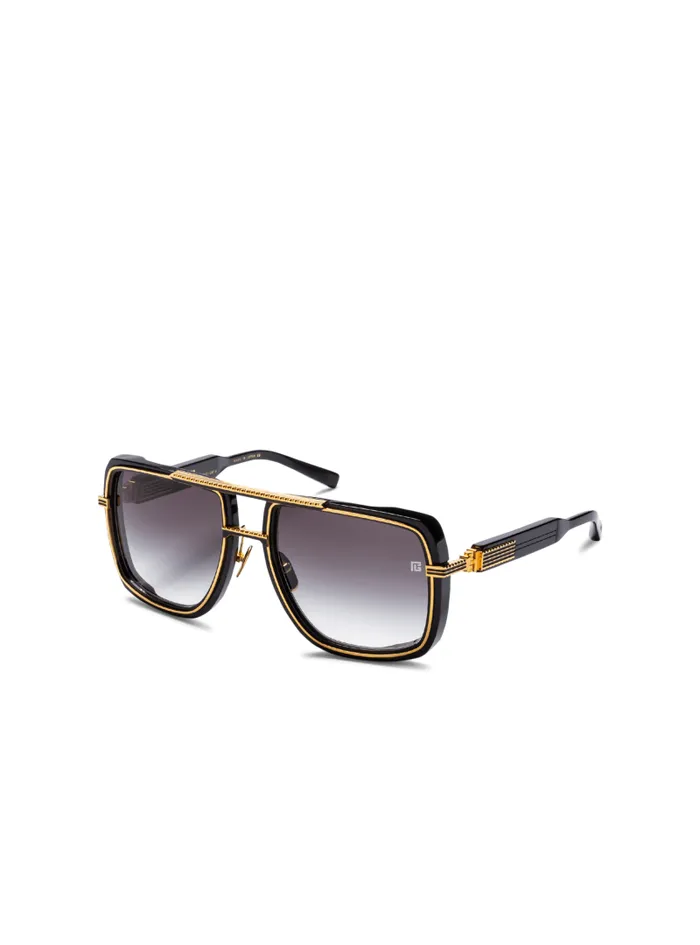 Balmain Eyewear WomenMen Soldier Sunglasses Gold