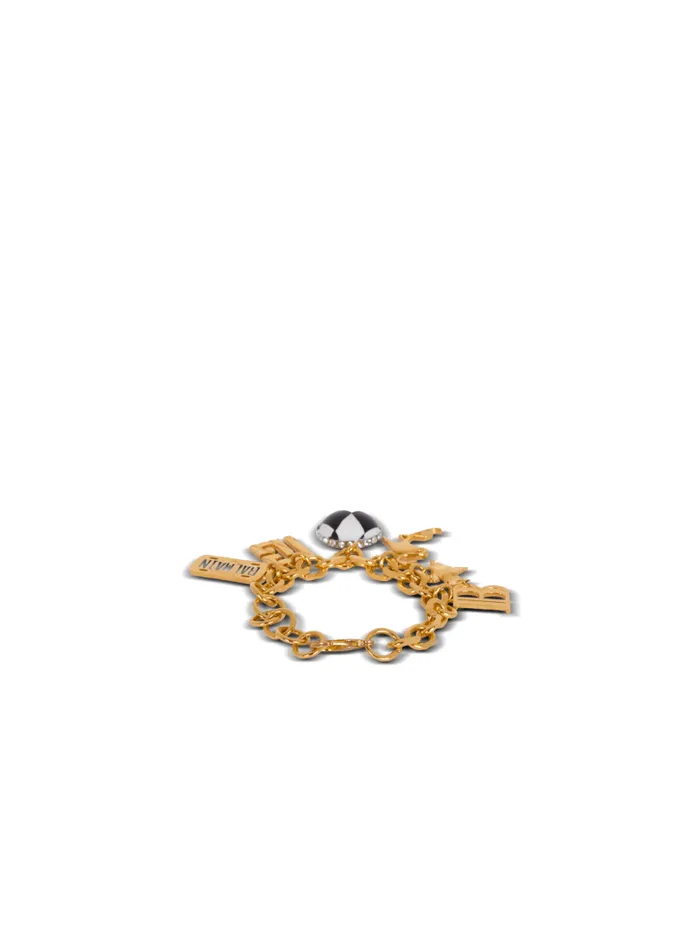 Balmain Fashion Jewelry Women Miami Pendant Bracelet Gold
