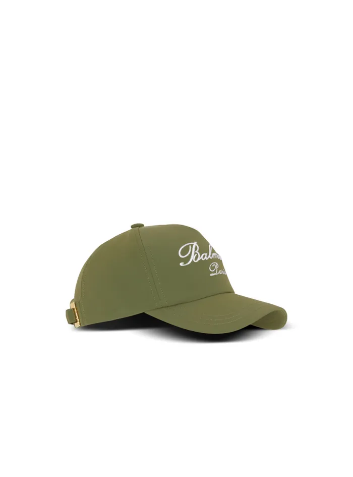 Balmain Hats And Caps Men Embroidered Paris Cap Khaki