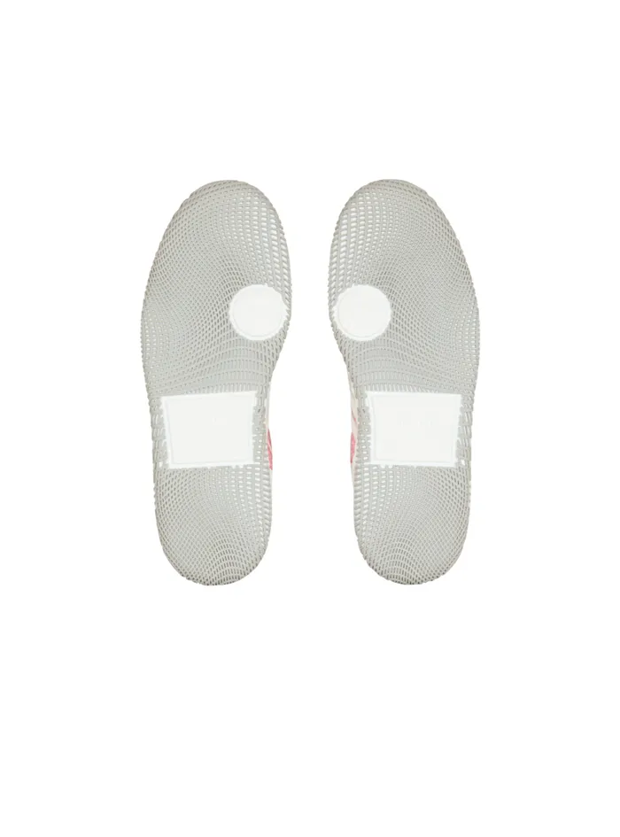 Balmain Sneakers Men Calfskin Swan Trainers White