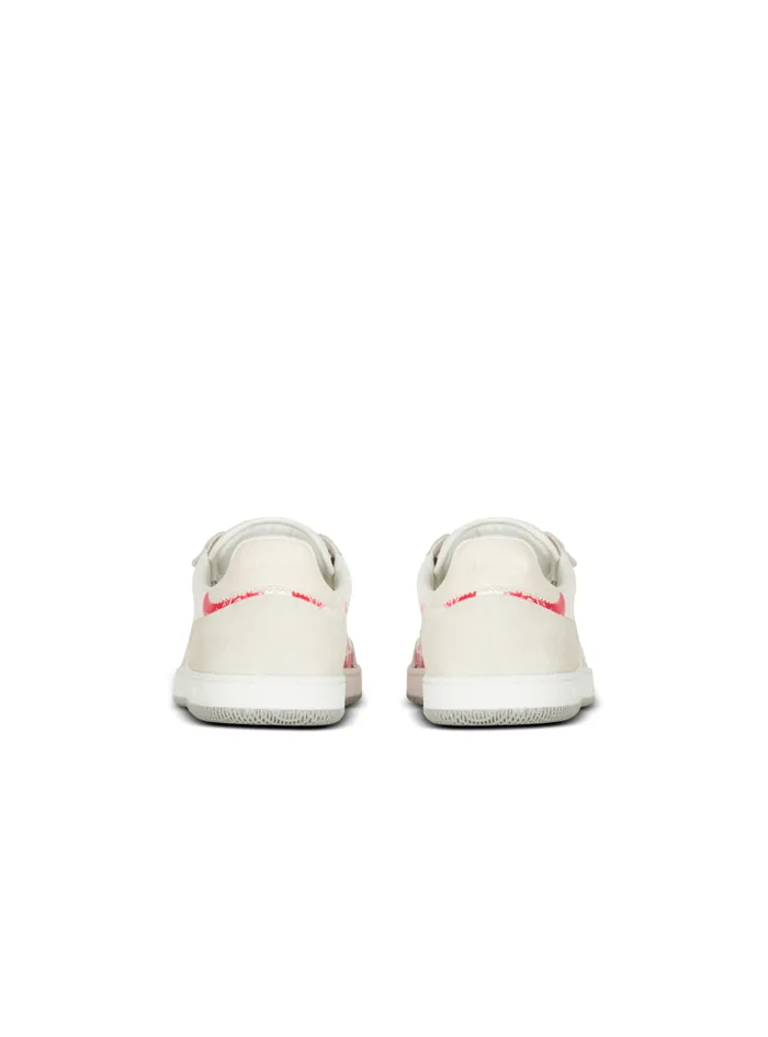 Balmain Sneakers Men Calfskin Swan Trainers White