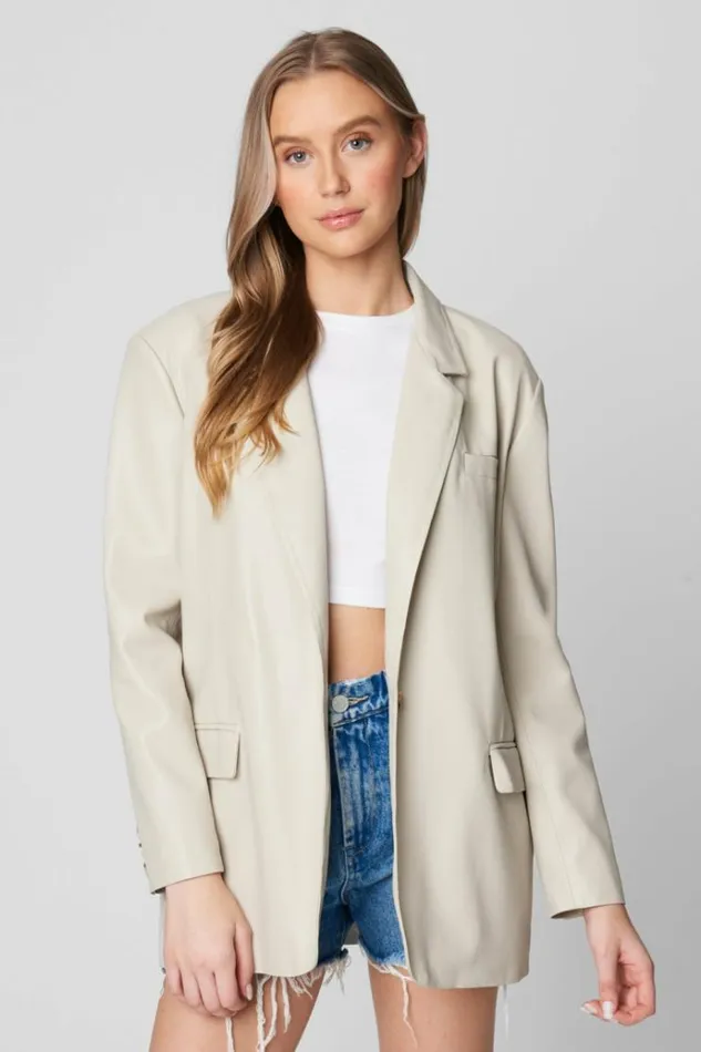 Bare Essential Jacket Women Blank NYC Blazers