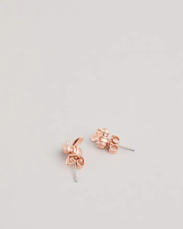 Bee Earrings Rosegold Color Women Ted Baker Jewelry