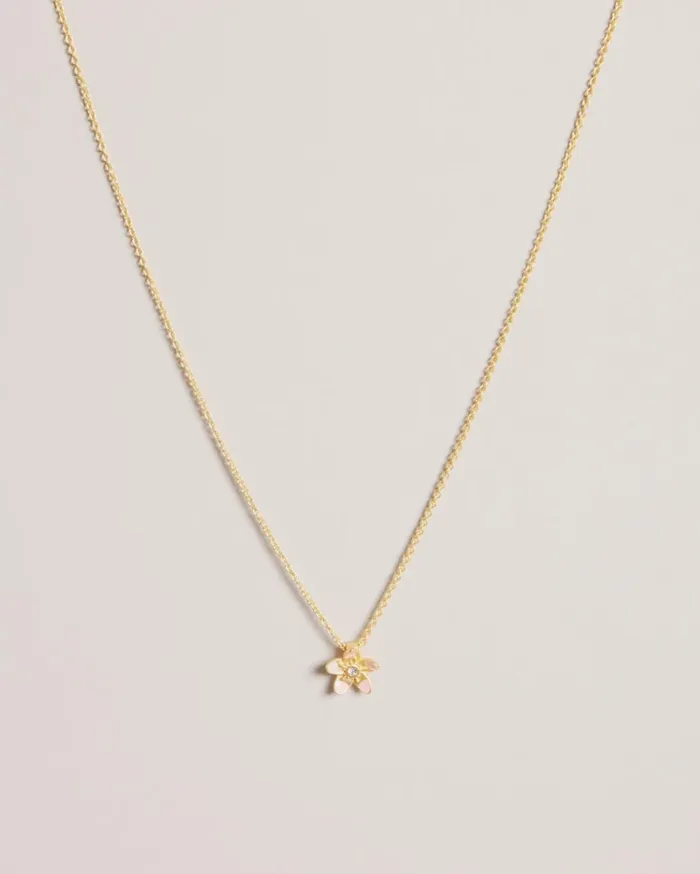 Blossom Pendant Necklace PlPink Women Ted Baker Jewelry Blossom Pendant Necklace PlPink Women Ted Baker Jewelry