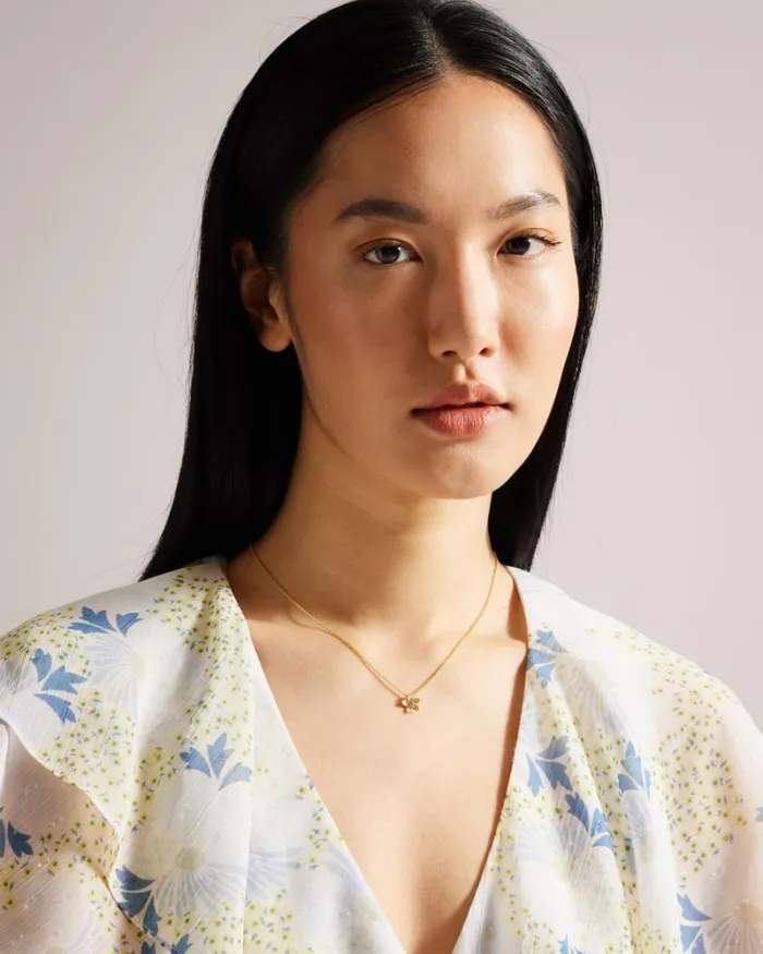 Blossom Pendant Necklace PlPink Women Ted Baker Jewelry Blossom Pendant Necklace PlPink Women Ted Baker Jewelry