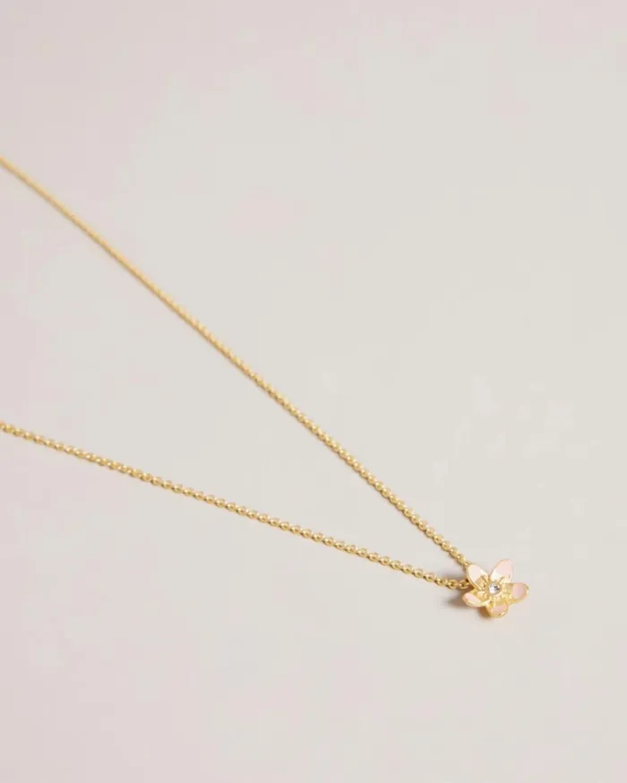 Blossom Pendant Necklace PlPink Women Ted Baker Jewelry Blossom Pendant Necklace PlPink Women Ted Baker Jewelry