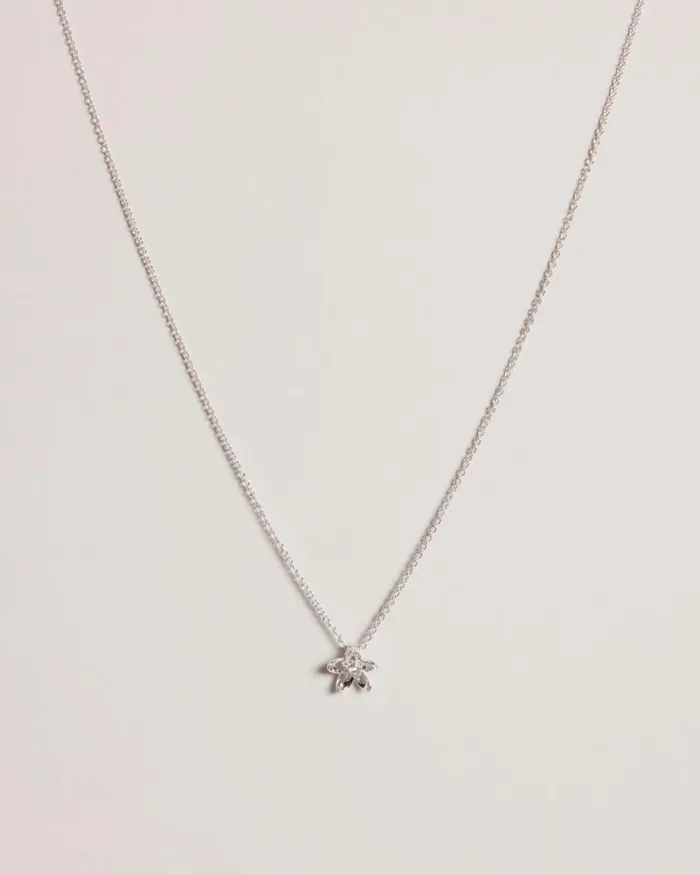 Blossom Pendant Necklace Silver Color Women Ted Baker Jewelry Blossom Pendant Necklace Silver Color Women Ted Baker Jewelry
