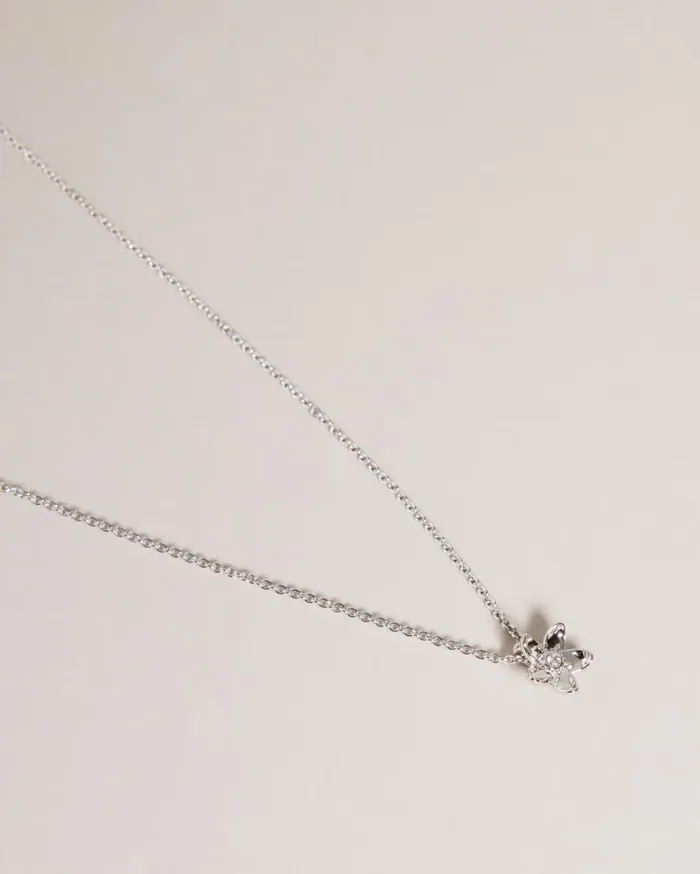Blossom Pendant Necklace Silver Color Women Ted Baker Jewelry Blossom Pendant Necklace Silver Color Women Ted Baker Jewelry