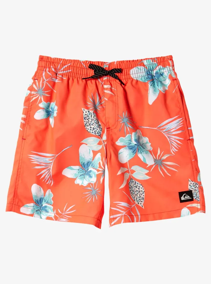 Boardshorts Men Quiksilver Boy039s 816 Everyday Mix Vl 15nb Elastic Waist Shorts Fiery Coral Boardshorts Men Quiksilver Boy039s 816 Everyday Mix Vl 15nb Elastic Waist Shorts Fiery Coral