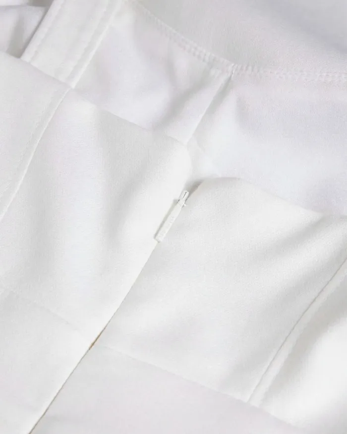 Bodycon Midi Dress White Women Ted Baker Dresses