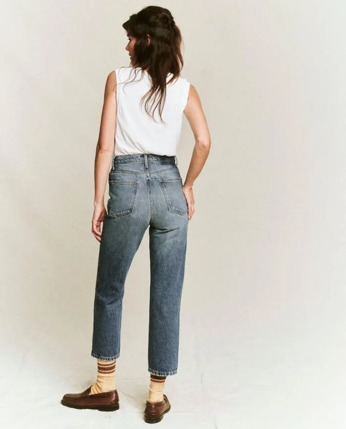 Bottoms Women039s The Great The Barrel Jean Saddle Wash