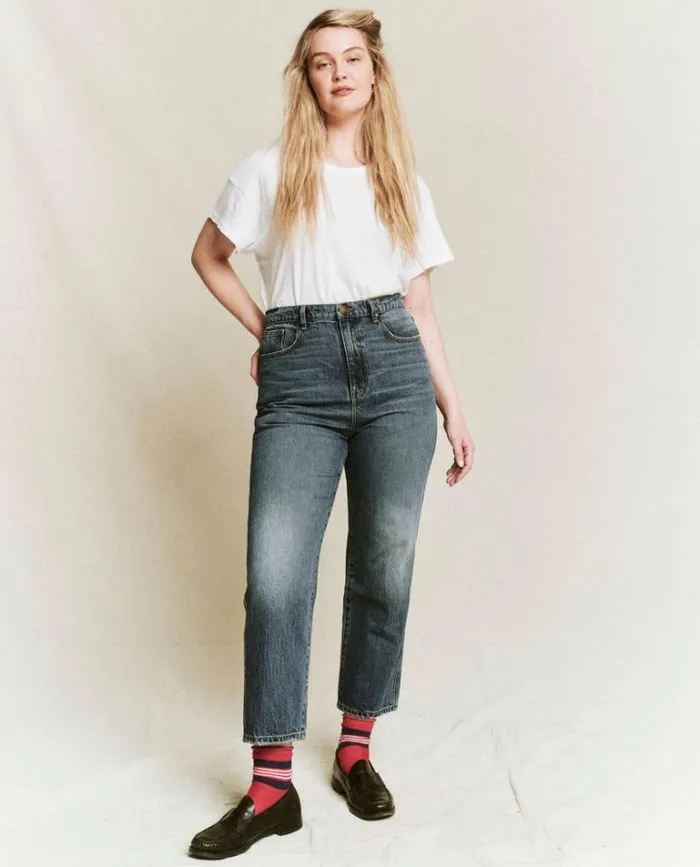 Bottoms Women039s The Great The Barrel Jean Saddle Wash