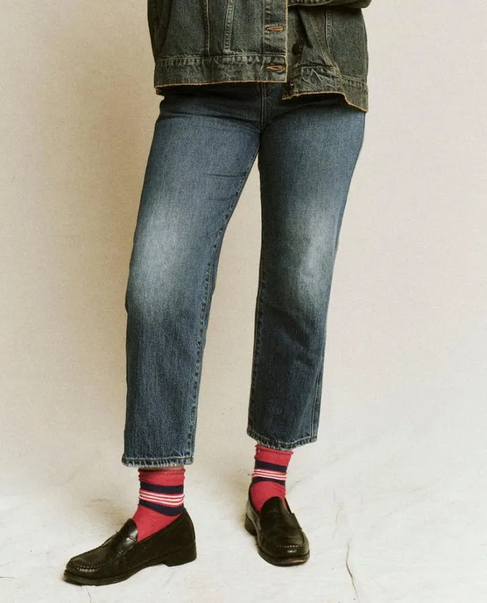 Bottoms Women039s The Great The Barrel Jean Saddle Wash