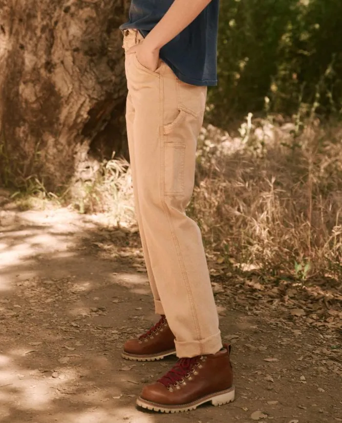 Bottoms Women039s The Great The Carpenter Pant Camel