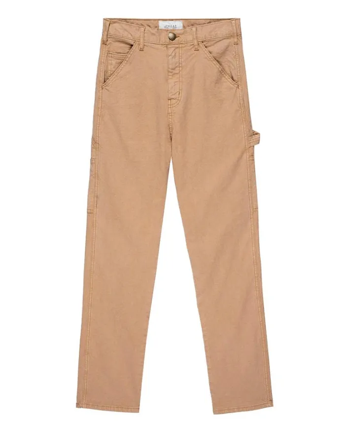 Bottoms Women039s The Great The Carpenter Pant Camel