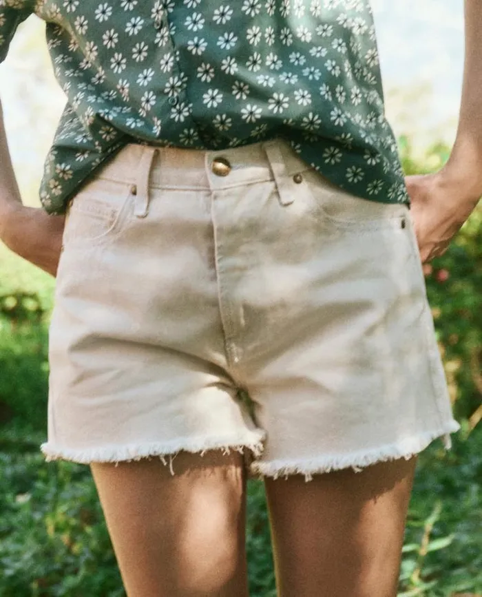 Bottoms Women039s The Great The Clark Short Washed White