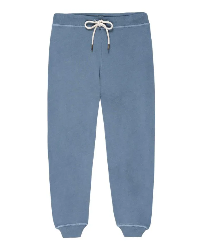 Bottoms Women039s The Great The Cropped Sweatpant Vintage Cornflower