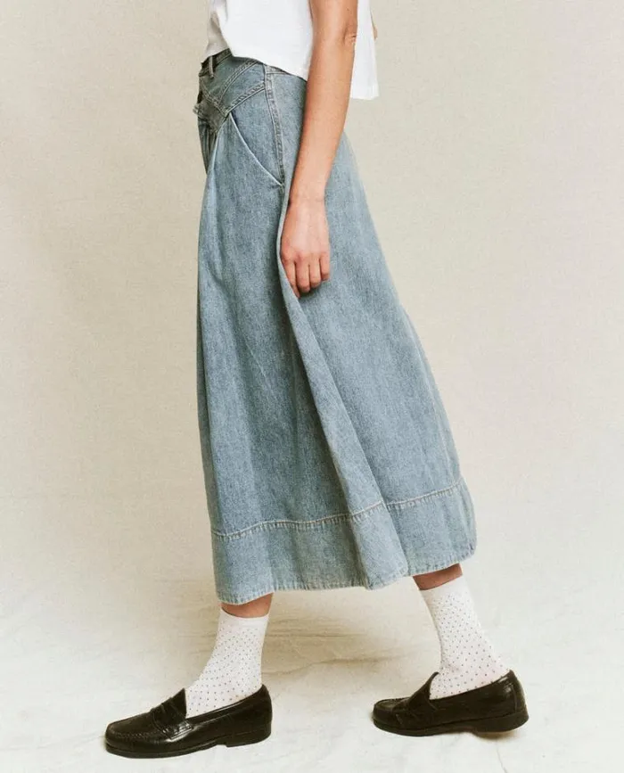 Bottoms Women039s The Great The Field Skirt Misty Wash