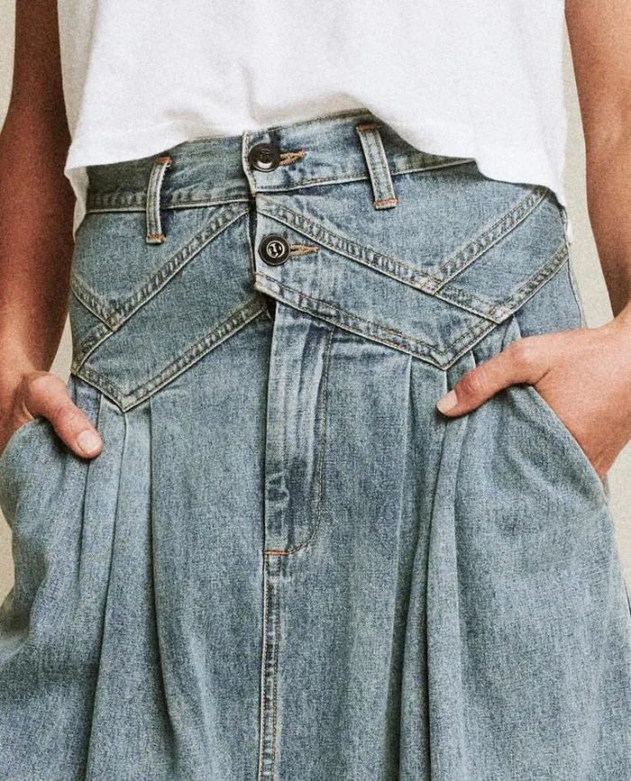 Bottoms Women039s The Great The Field Skirt Misty Wash