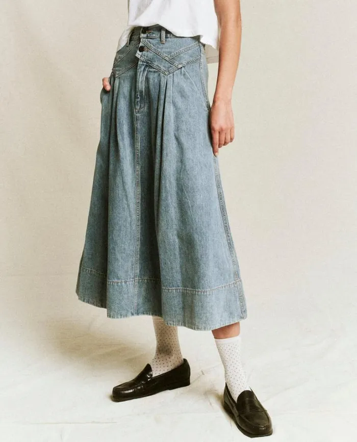 Bottoms Women039s The Great The Field Skirt Misty Wash