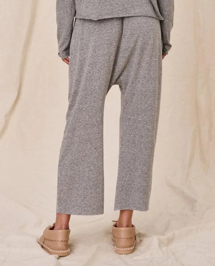 Bottoms Women039s The Great The Jersey Crop Heather Grey