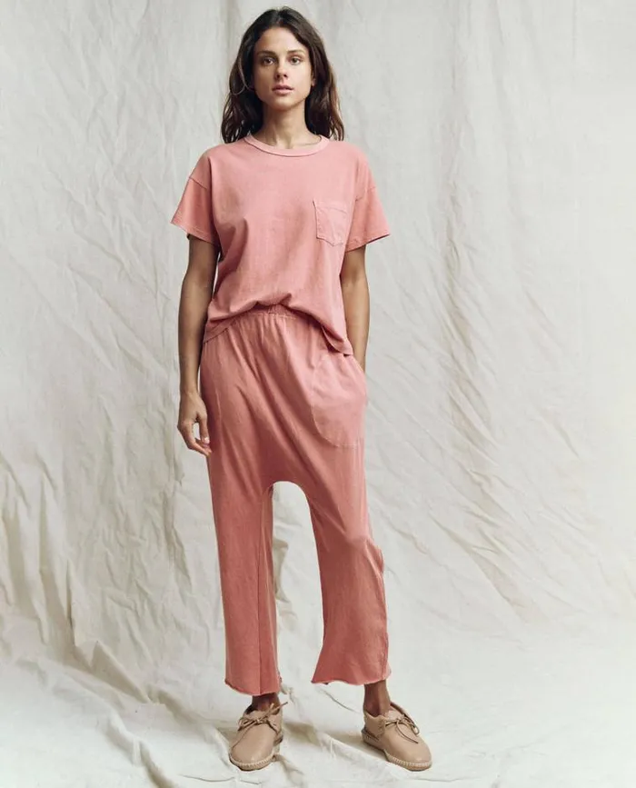 Bottoms Women039s The Great The Jersey Crop Rose