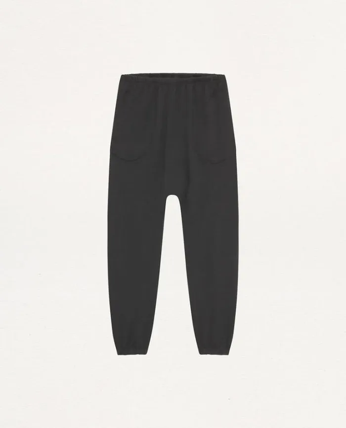 Bottoms Women039s The Great The Jogger Sweatpant Almost Black