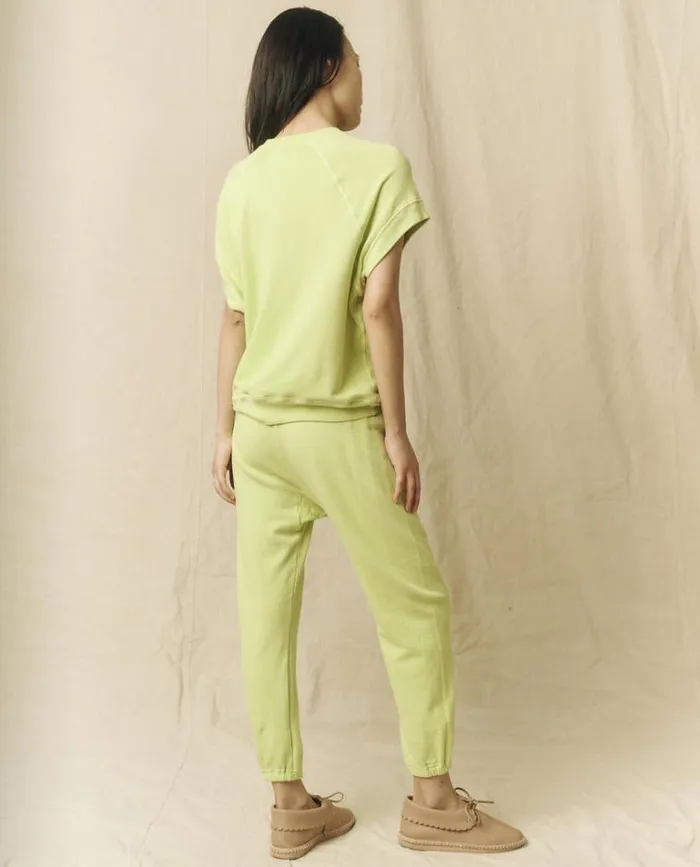 Bottoms Women039s The Great The Stadium Sweatpant Lime Zest