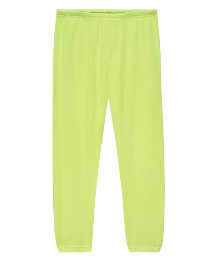 Bottoms Women039s The Great The Stadium Sweatpant Lime Zest