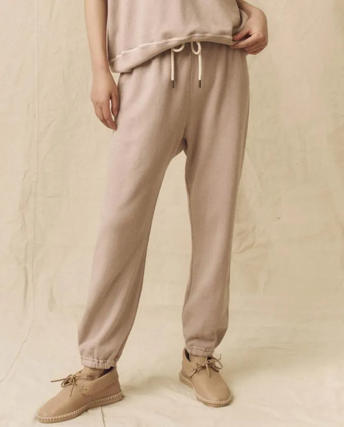 Bottoms Women039s The Great The Stadium Sweatpant Soft Lilac