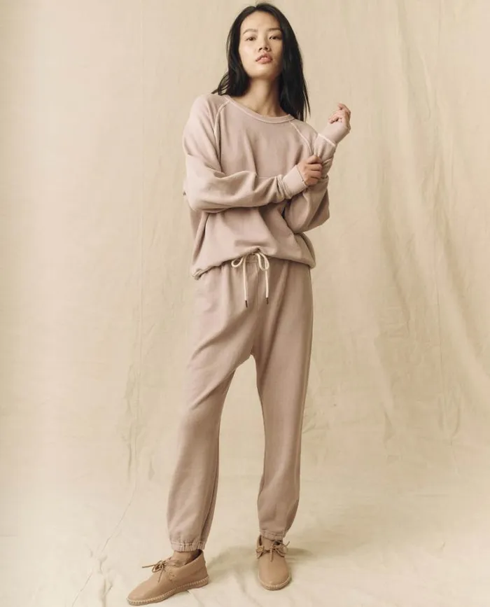 Bottoms Women039s The Great The Stadium Sweatpant Soft Lilac