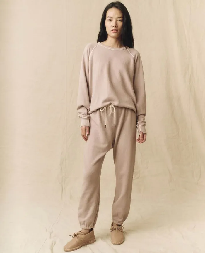 Bottoms Women039s The Great The Stadium Sweatpant Soft Lilac
