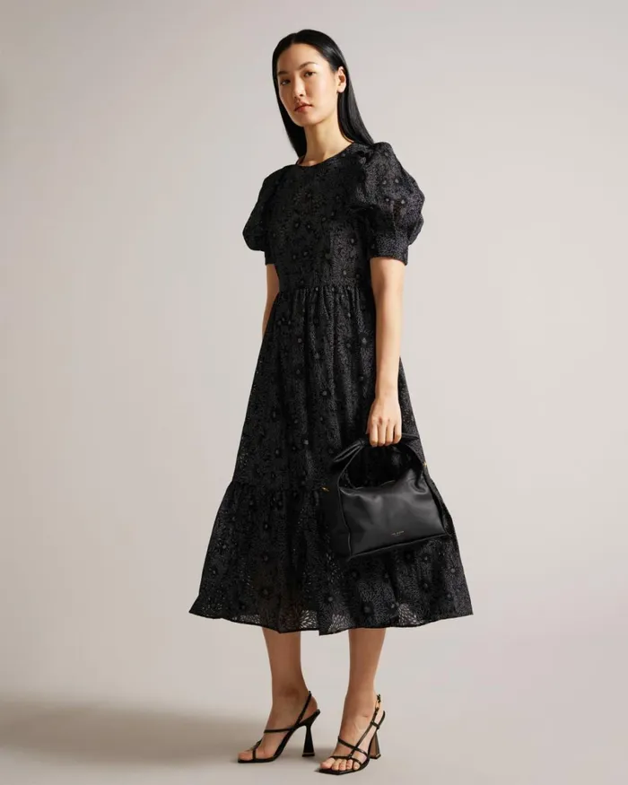 Bow Detail Crossbody Bag Black Women Ted Baker Bags
