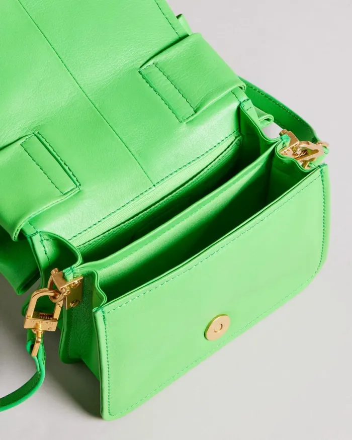 Bow Detail Mini Cross Body Bag Green Women Ted Baker Bags
