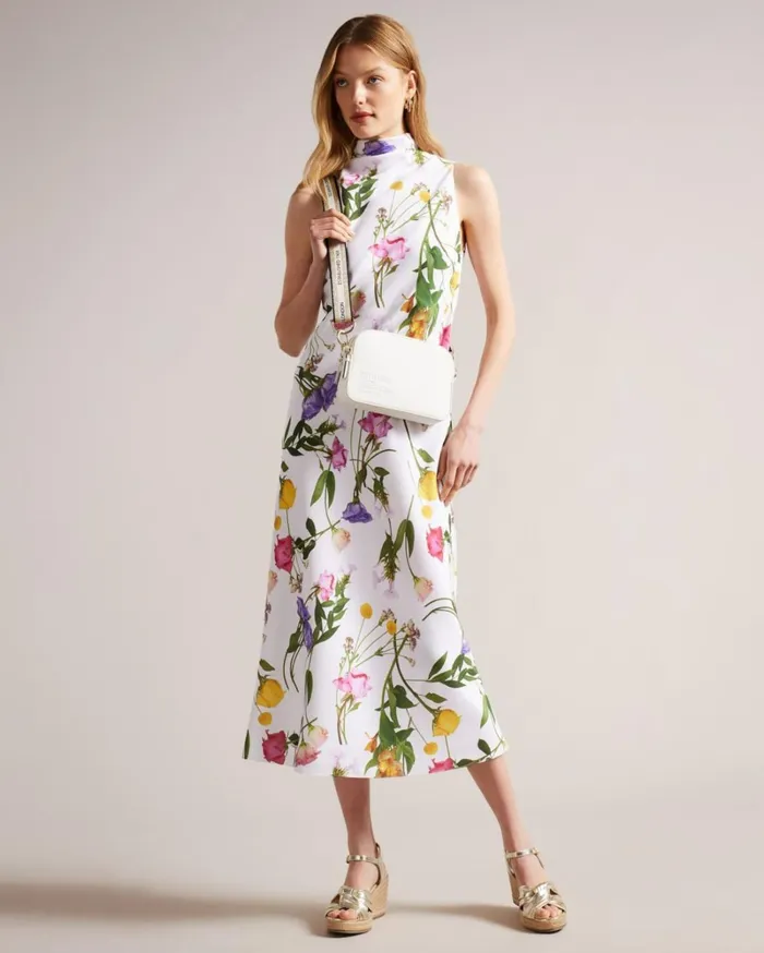 Branded Webbing Camera Bag Ecru Women Ted Baker Bags