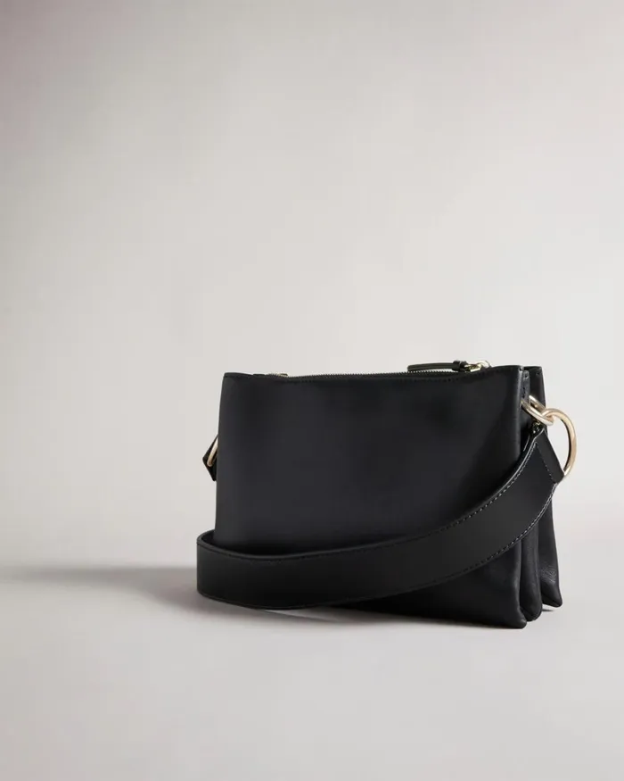 Branded Webbing Cross Body Black Women Ted Baker Bags