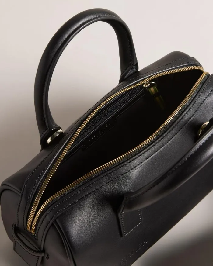Branded Webbing Shoulder Bag Black Women Ted Baker Bags