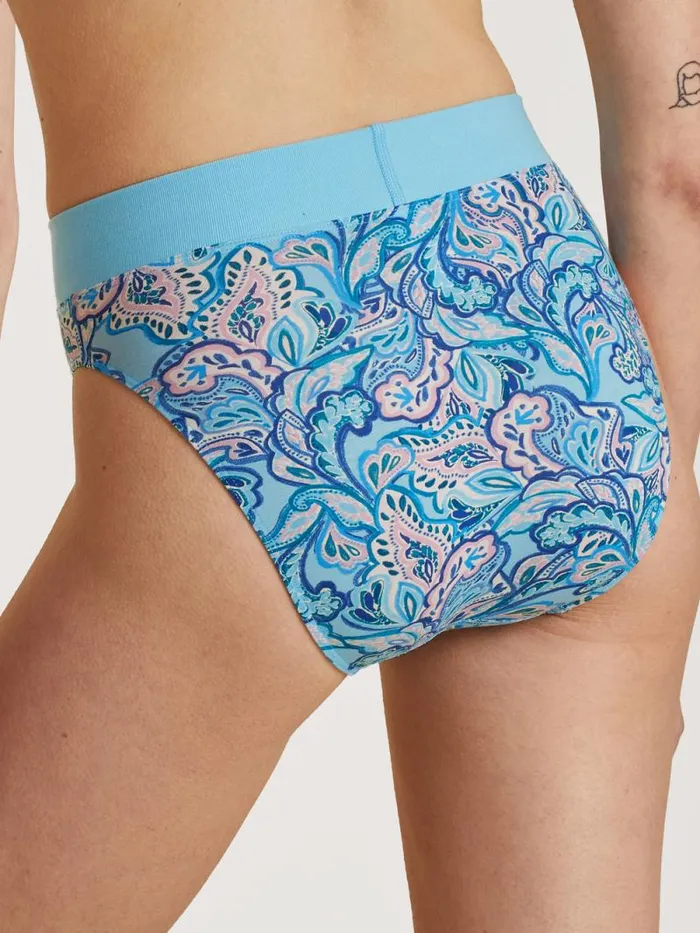CALIDA Bottoms Brief High Waist Blue Topaz 8211 Women