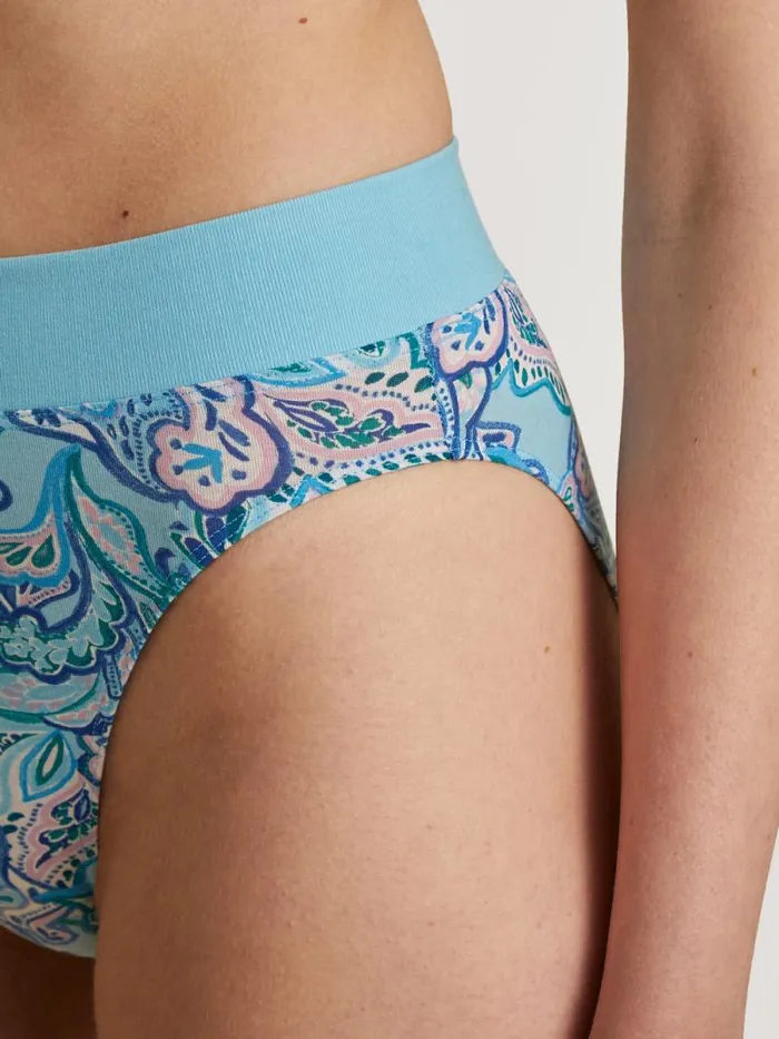 CALIDA Bottoms Brief High Waist Blue Topaz 8211 Women