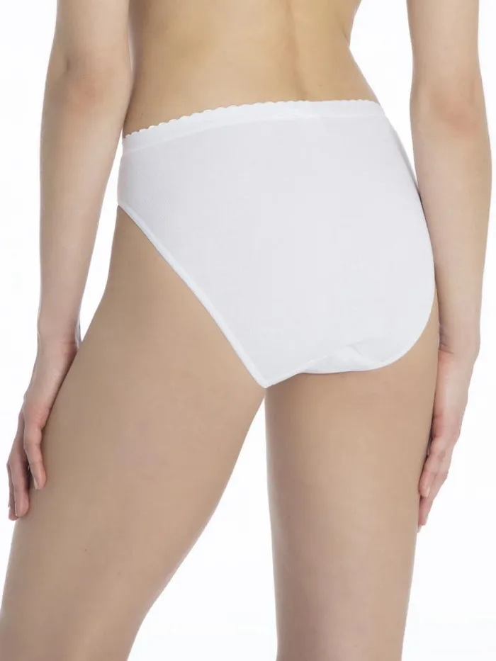 CALIDA Bottoms Mini Brief 2pk White 8211 Women CALIDA Bottoms Mini Brief 2pk White 8211 Women