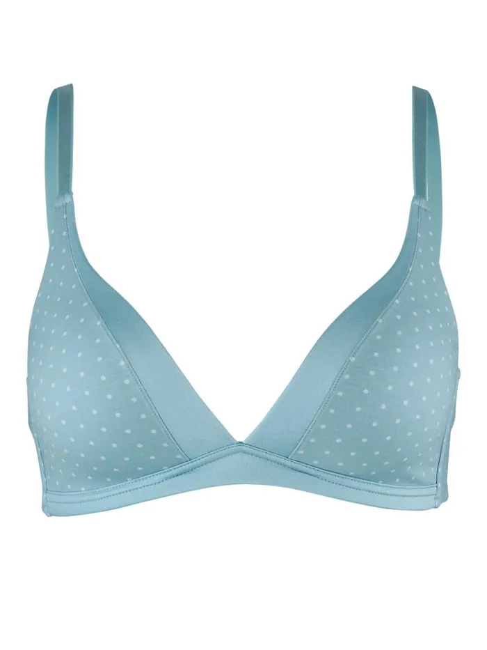 CALIDA Bras Triangle Soft Bra With Cup Blue Satin 8211 Women