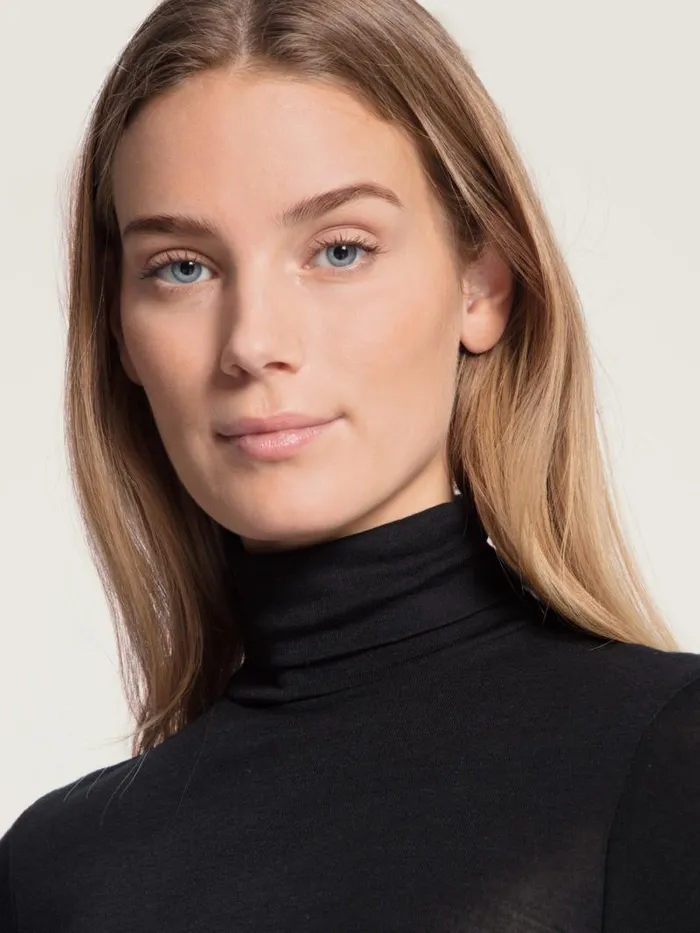 CALIDA Functional Underwear Shirt Longsleeve Ws Schwarz 8211 Women