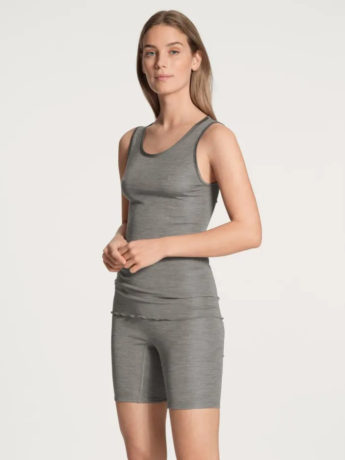 CALIDA Functional Underwear Tank Top Platin Mel 8211 Women CALIDA Functional Underwear Tank Top Platin Mel 8211 Women